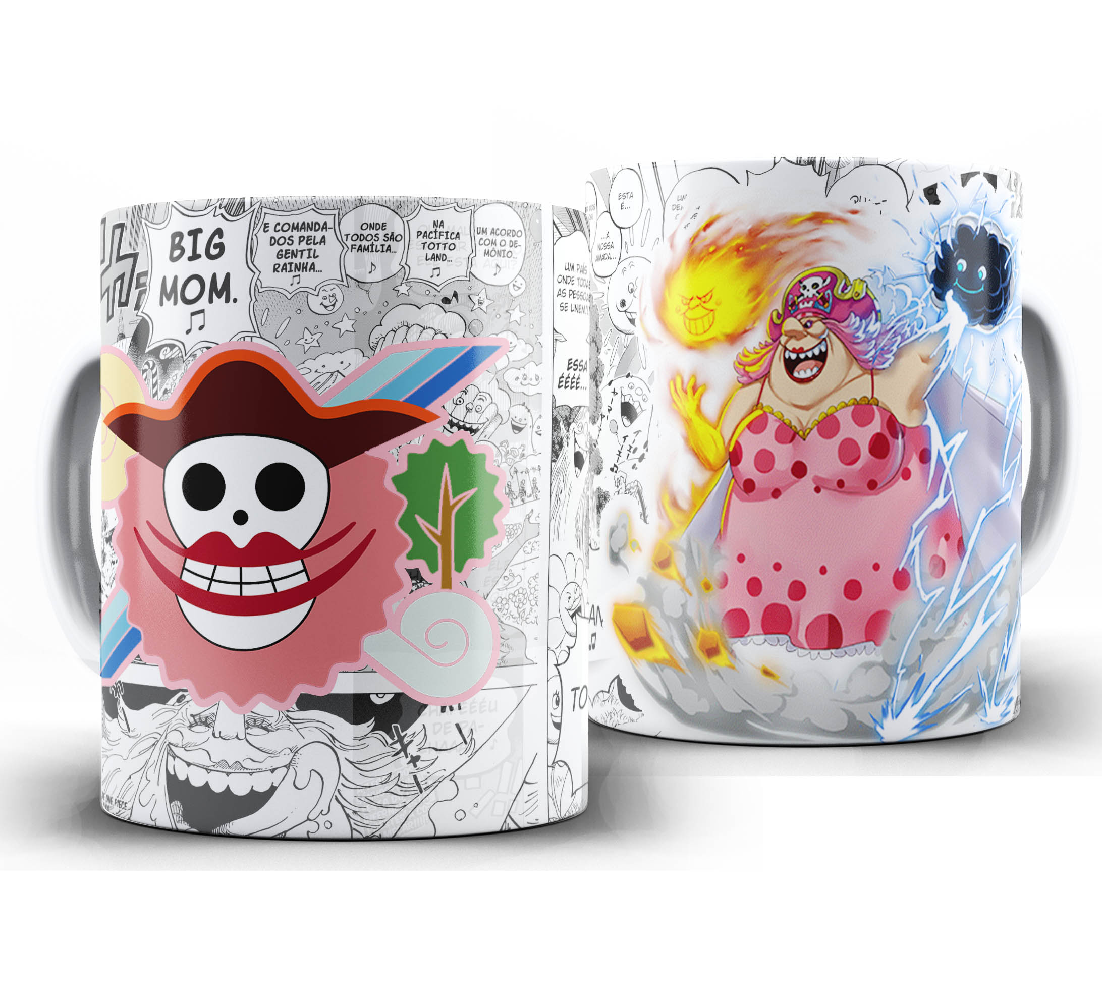 Caneca Anime Mangá - One Piece - Big Mom